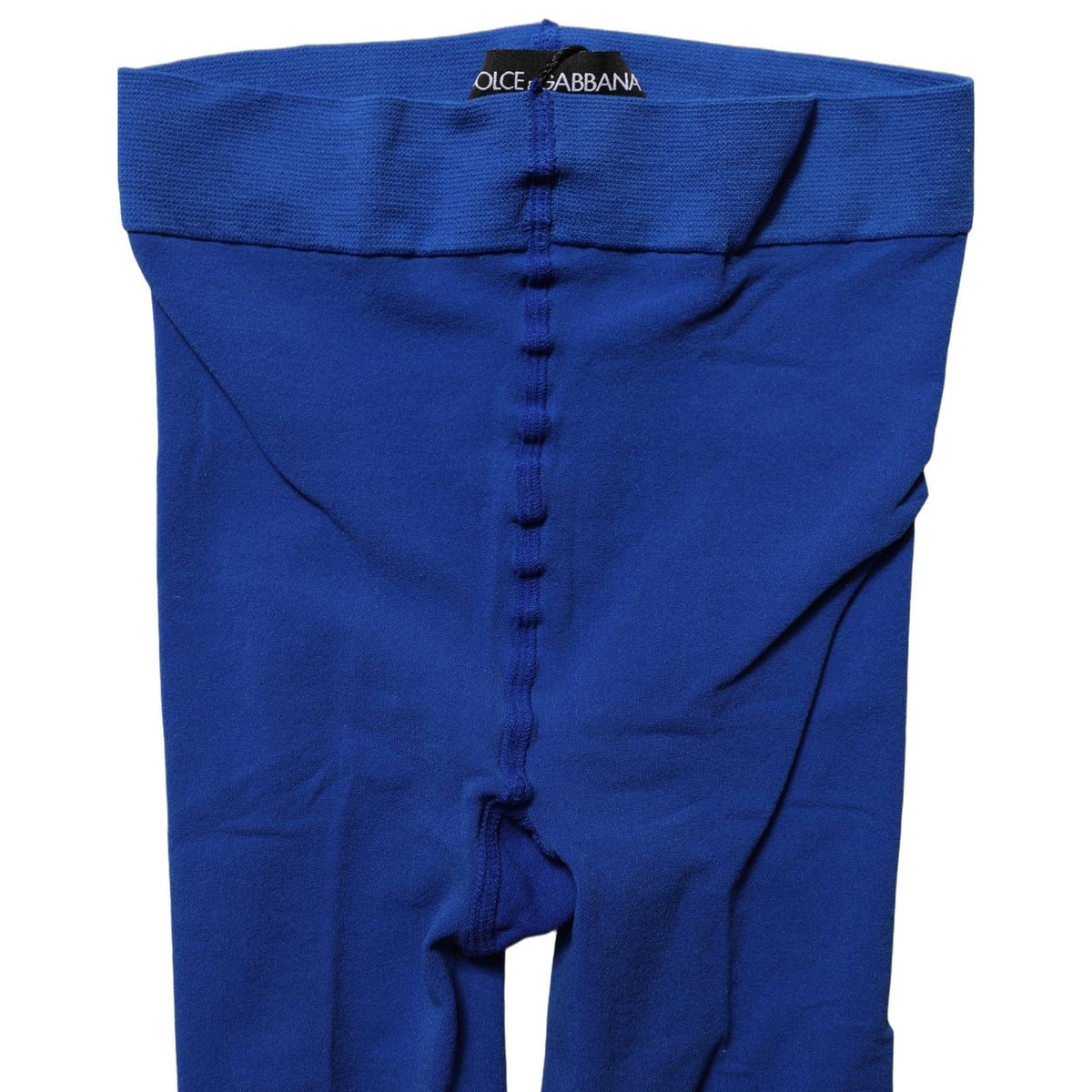 Dolce & Gabbana Blue Nylon Tights Stocking Pantyhose Socks