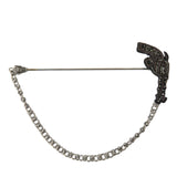 Dolce & Gabbana Brass Copper Silk Revolver Gun Herre Brooch Lapel Pin-Modeoutlet