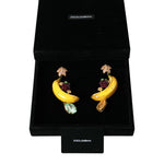 Dolce & Gabbana Chic Alua Clip-on Banana Dangle Earrings-Modeoutlet