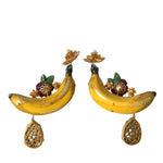 Dolce & Gabbana Chic Alua Clip-on Banana Dangle Earrings-Modeoutlet
