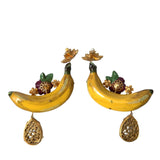 Dolce & Gabbana Chic Alua Clip-on Banana Dangle Earrings-Modeoutlet