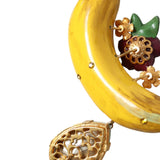 Dolce & Gabbana Chic Alua Clip-on Banana Dangle Earrings-Modeoutlet