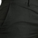 Dolce & Gabbana Dark Grå Stretch Slim Formal Bukser & Jeans-Modeoutlet