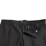 Dolce & Gabbana Dark Grå Stretch Slim Formal Bukser & Jeans-Modeoutlet