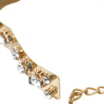 Dolce & Gabbana Gold-Tone Crystal Embellished Waist Belt-Modeoutlet
