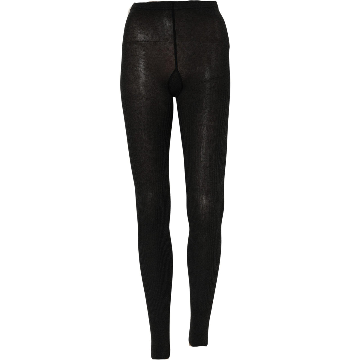 Dolce & Gabbana Gray Cotton Tights Stocking Pantyhose Socks