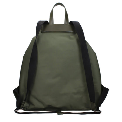 Dolce & Gabbana Green Nylon Backpacks