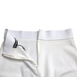 Dolce & Gabbana Hvid Viscose High Waist Pencil Cut Mini Skirt-Modeoutlet