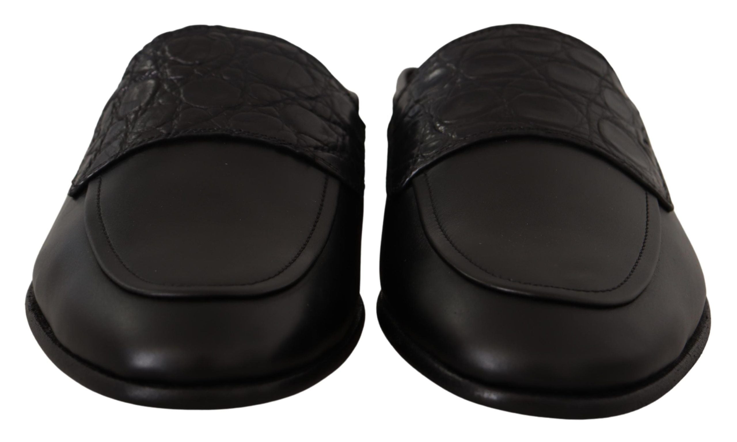 Dolce & Gabbana Læder Flip-Flops-Modeoutlet