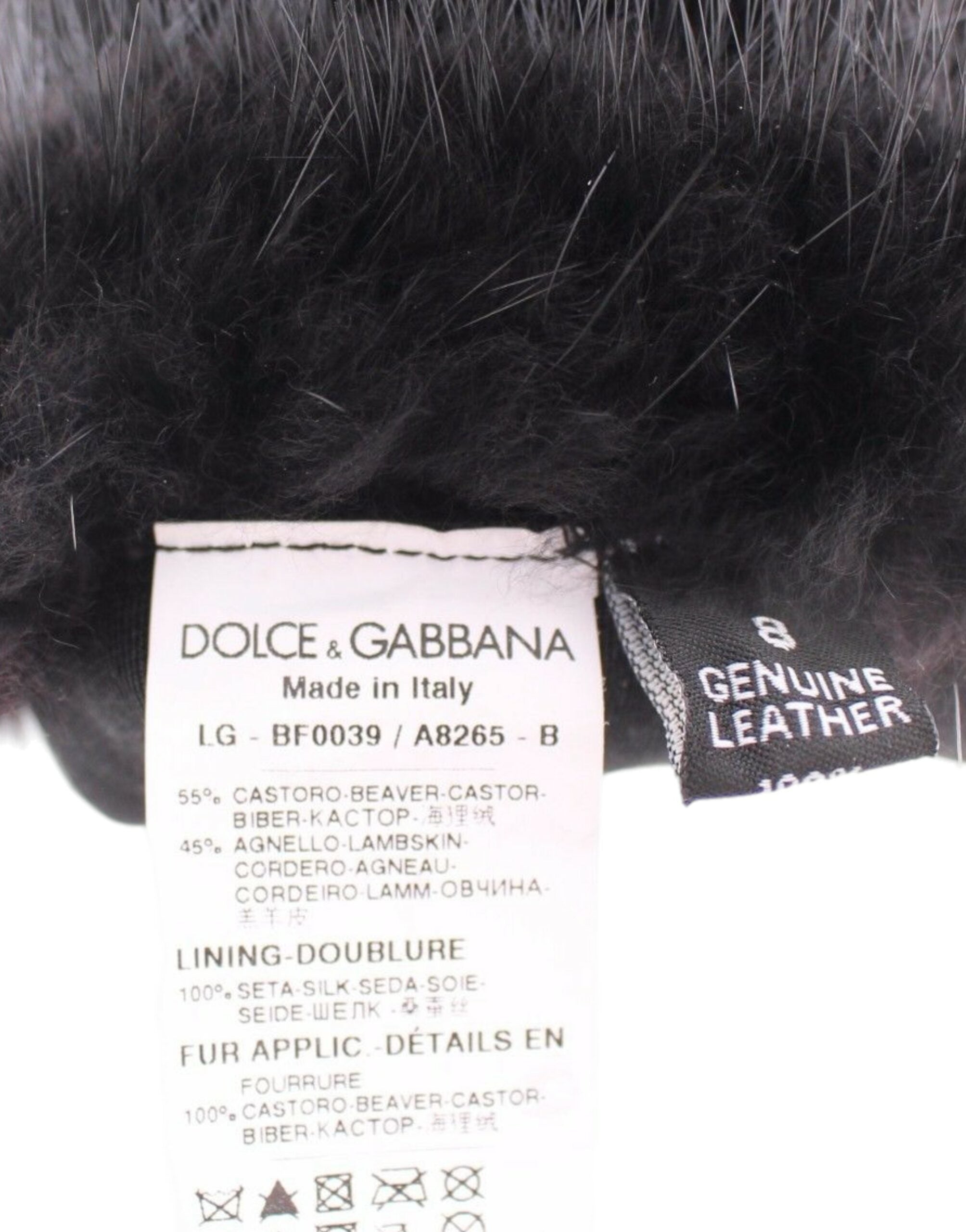 Dolce & Gabbana Læder Handsker-Modeoutlet