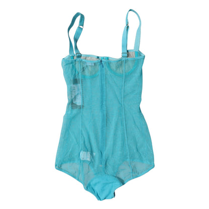 Dolce & Gabbana Light Blue Women's Bodysuit