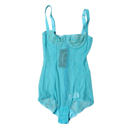 Dolce & Gabbana Light Blue Women's Bodysuit