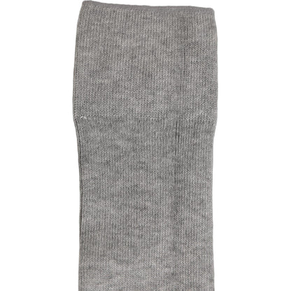 Dolce & Gabbana Men Gray Viscose Over The Calf Accessory Socks