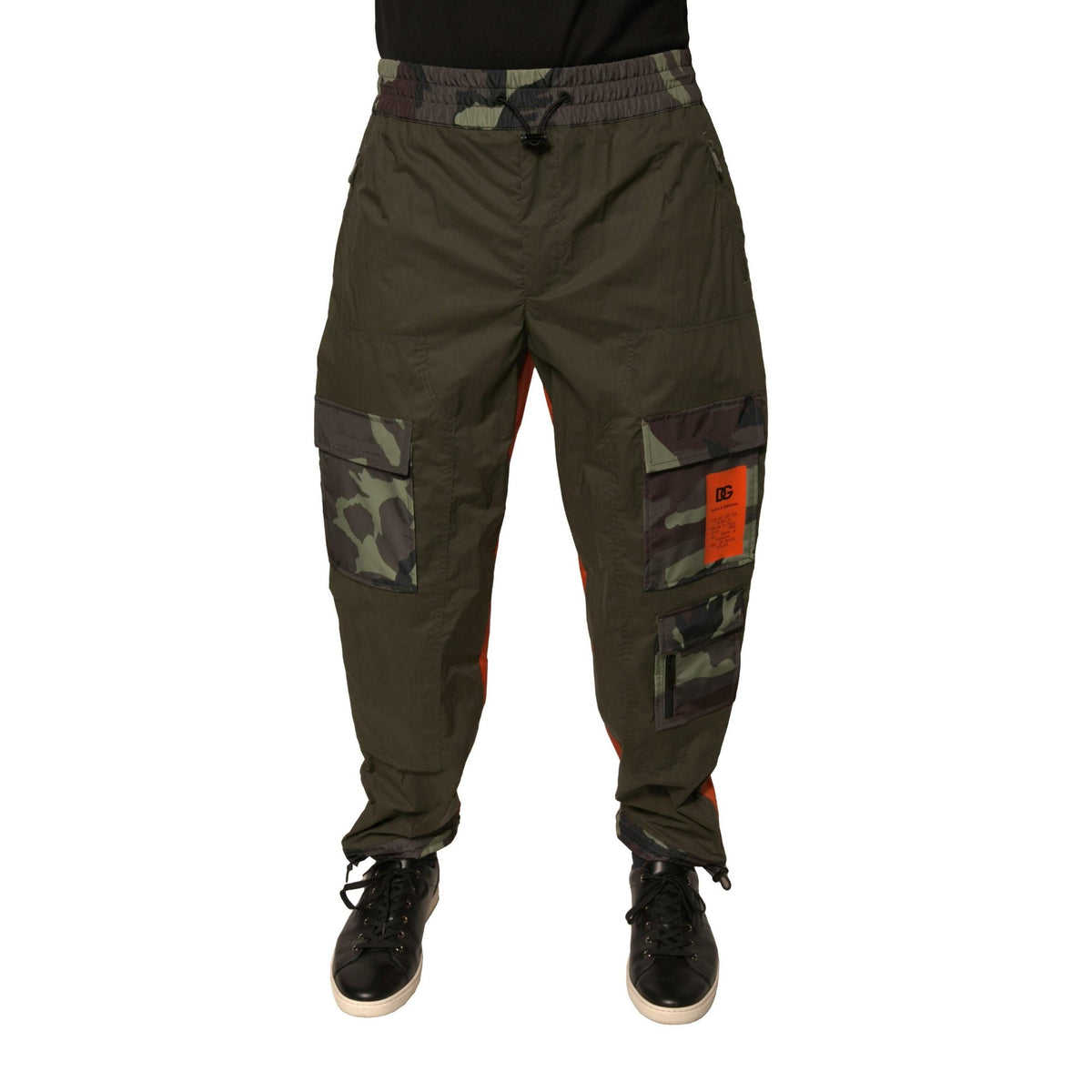 Dolce & Gabbana Multicolor Camouflage Jogger Cargo Pants