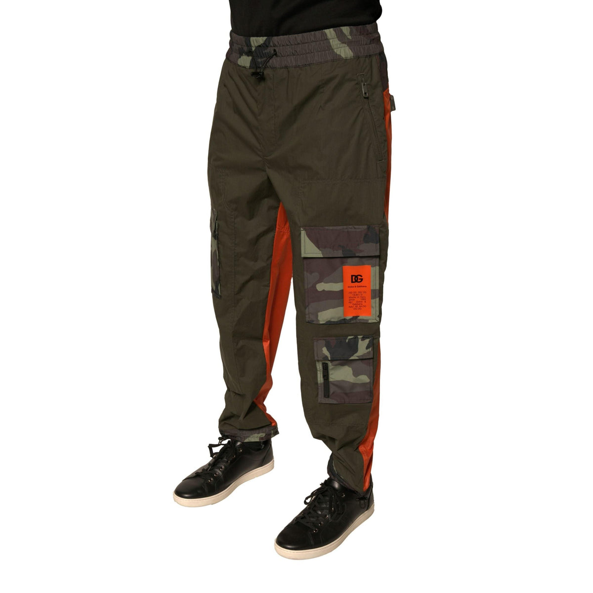 Dolce & Gabbana Multicolor Camouflage Jogger Cargo Pants