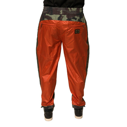 Dolce & Gabbana Multicolor Camouflage Jogger Cargo Pants