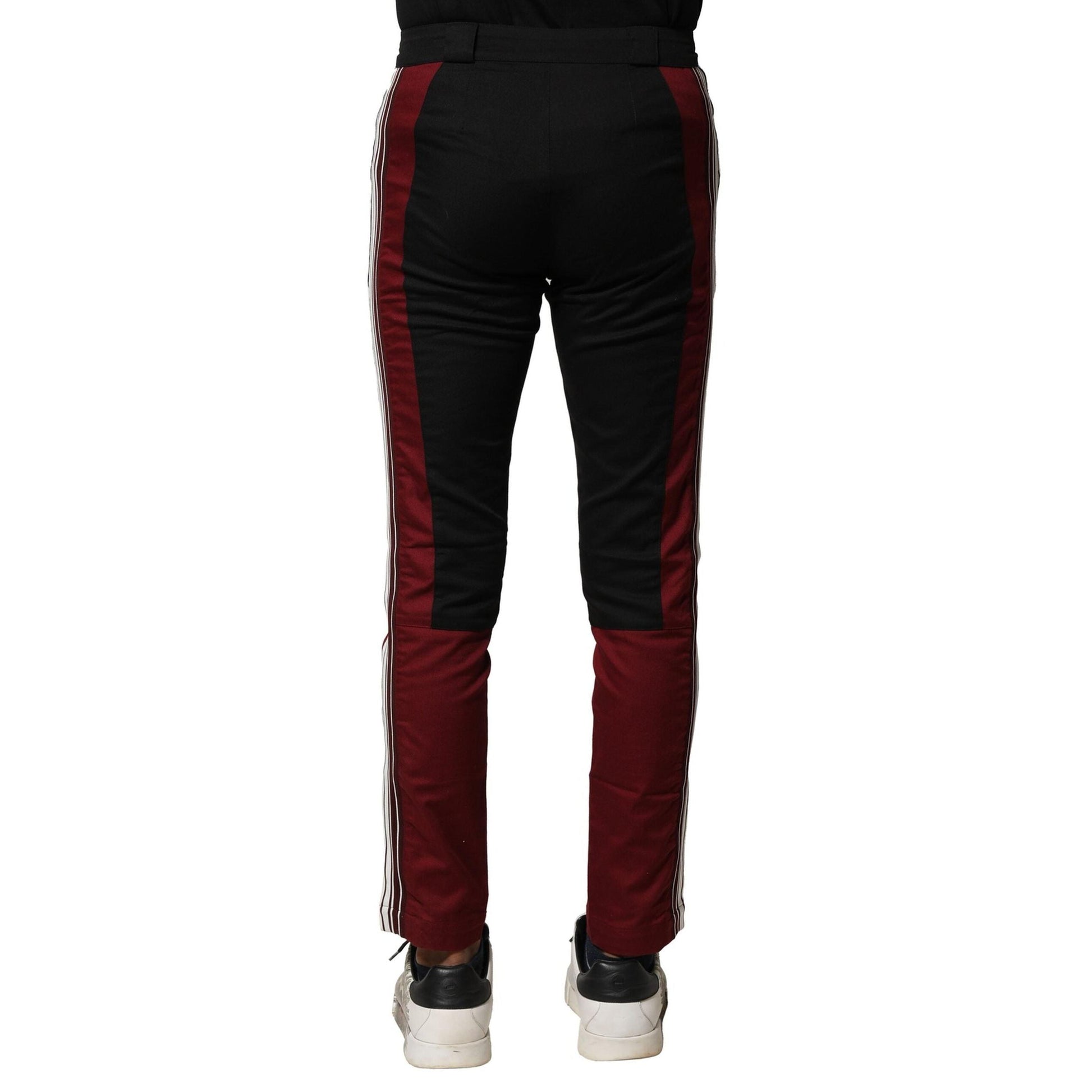 Dolce & Gabbana Multicolor Cotton Jogger Men Pants