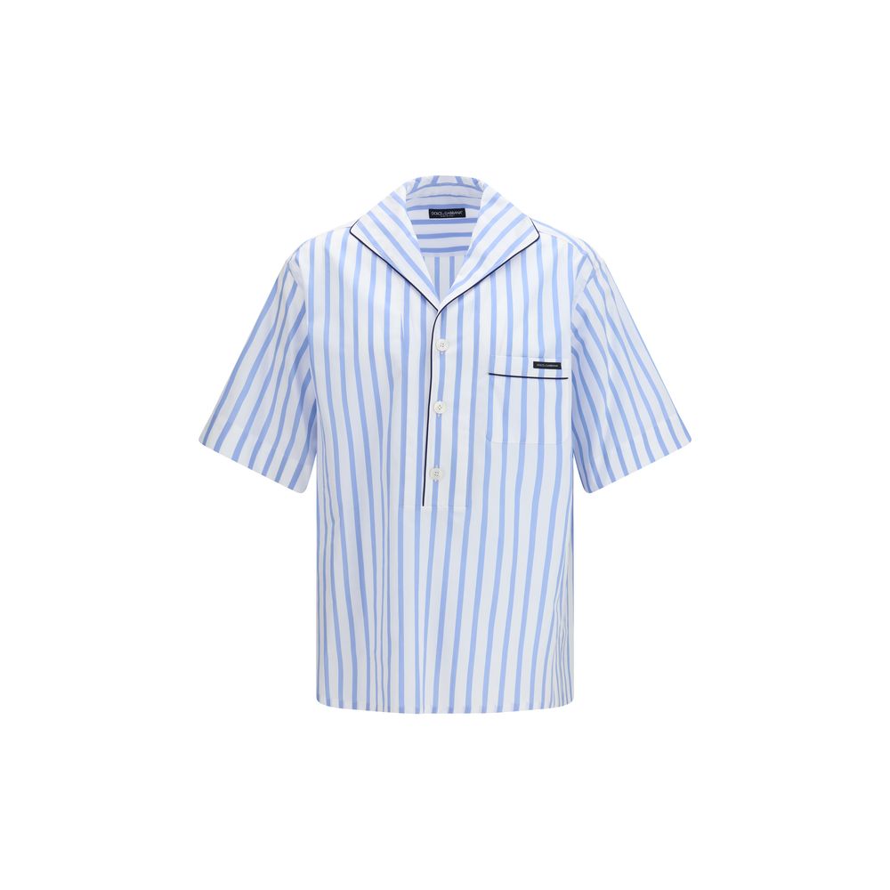 Dolce & Gabbana Multicolor Cotton Pattern Shirt
