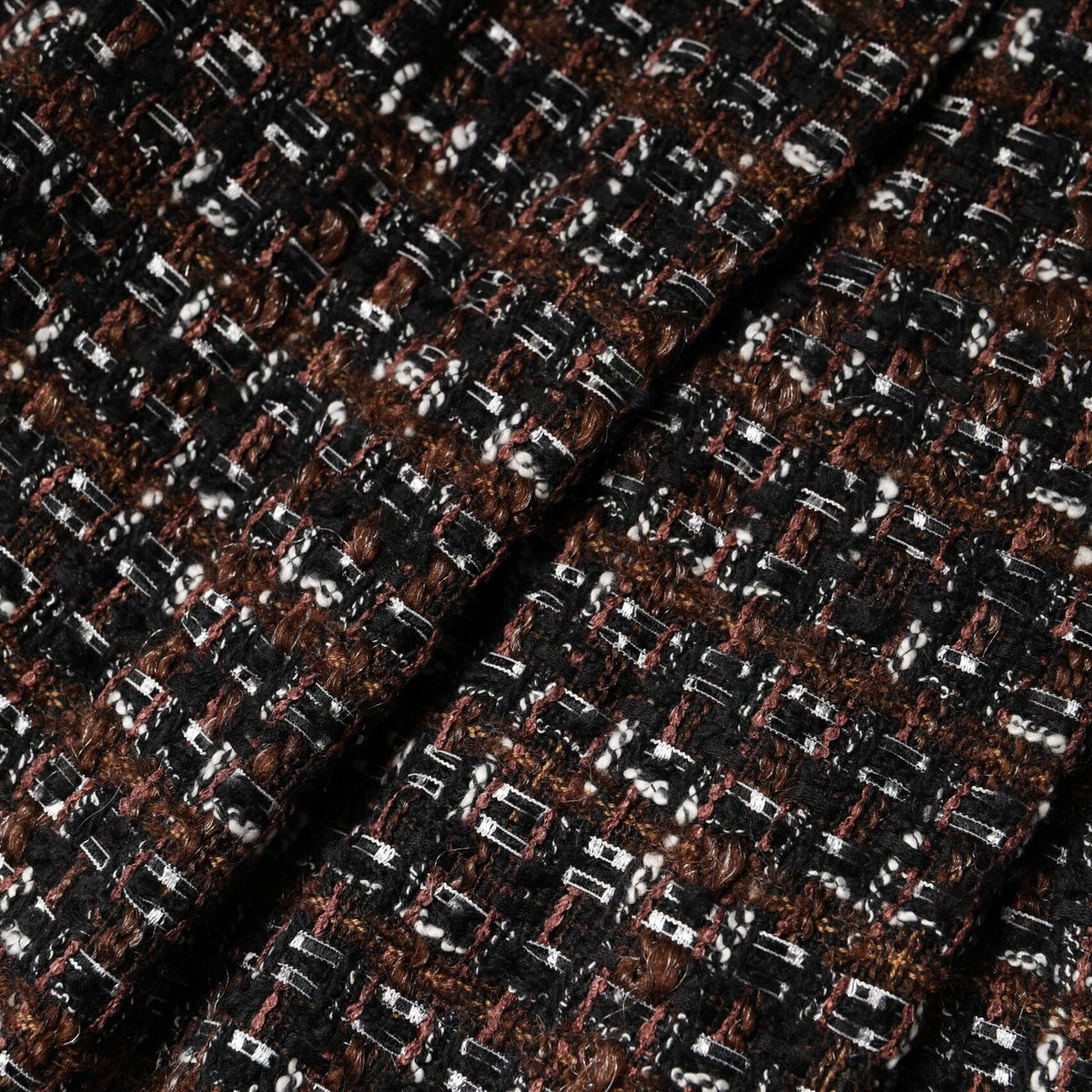Dolce & Gabbana Multicolor High Waist Tartan Tweed Mini Skirt