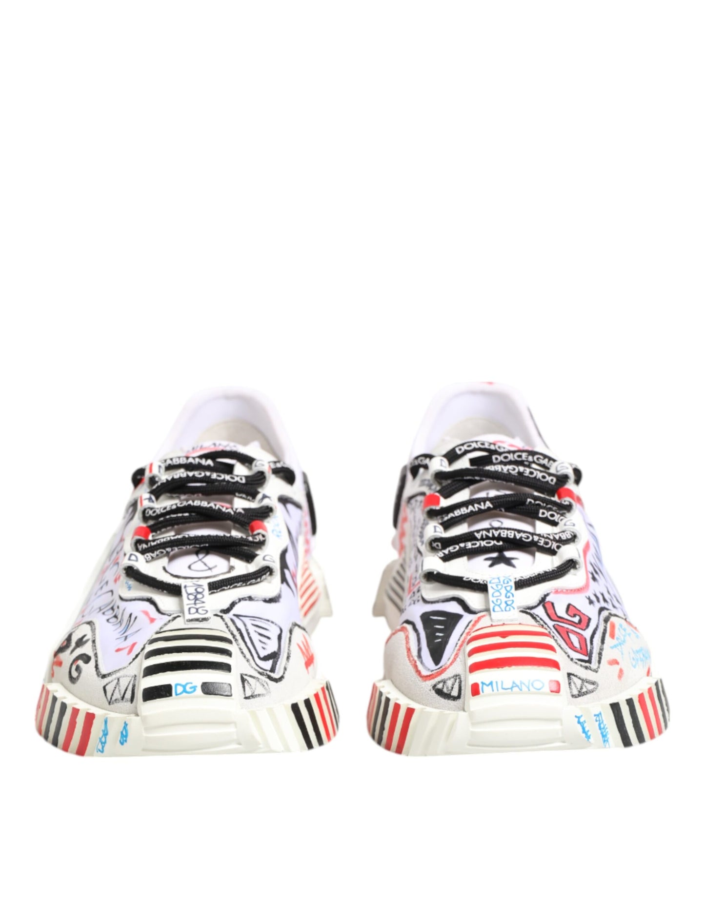 Dolce & Gabbana Multicolor Low Top NS1 Men Sneakers Shoes