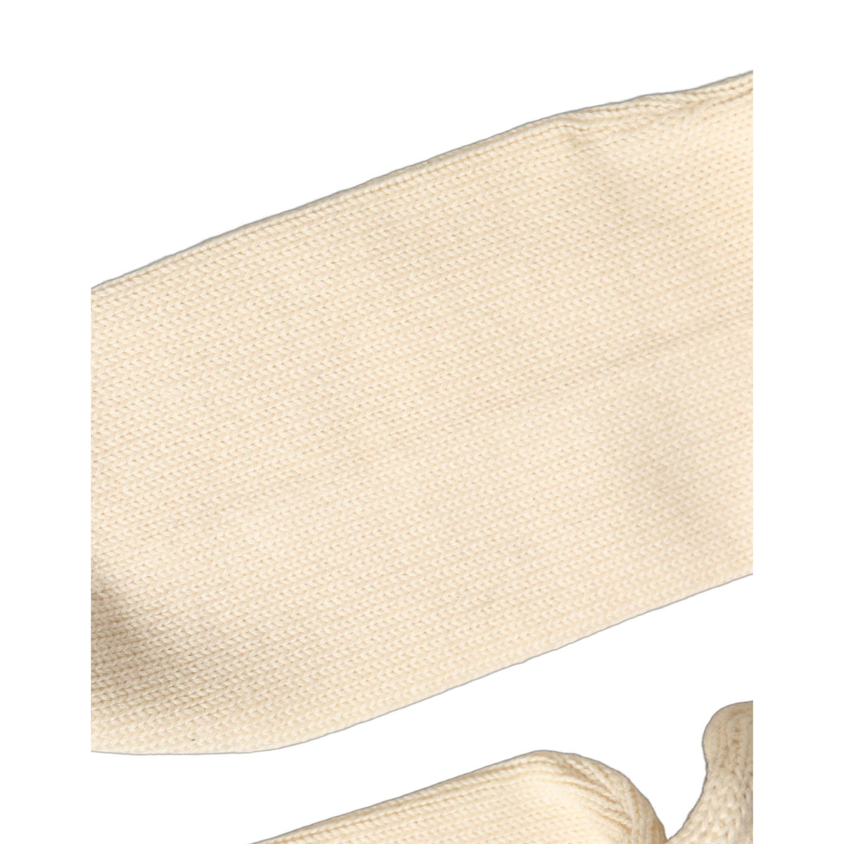 Dolce & Gabbana Off White Sequin Cotton Mid Calf Accessory Socks