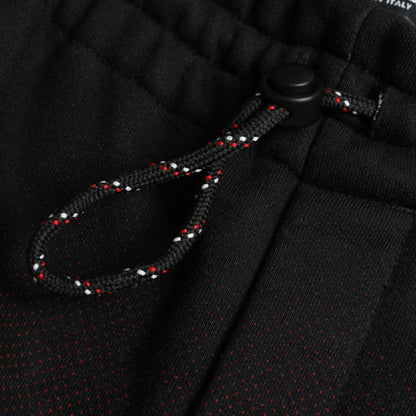 Dolce & Gabbana Red Leopard Print Cotton Bermuda Shorts