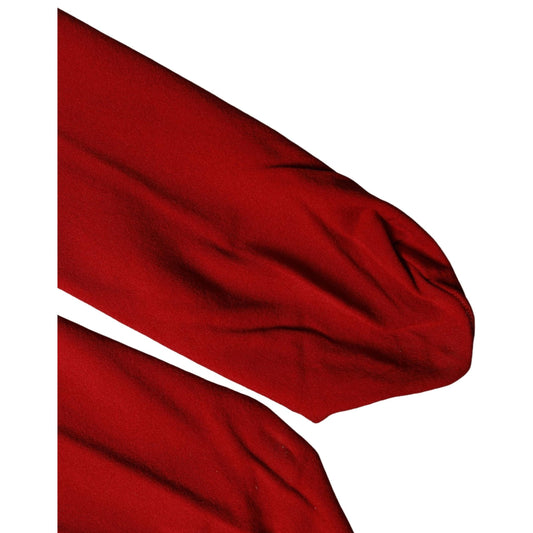 Dolce & Gabbana Red Nylon Tights Stocking Pantyhose Socks