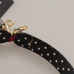 Dolce & Gabbana Rød Python Læder Krystals Reversible Skulder Strap-Modeoutlet