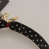 Dolce & Gabbana Rød Python Læder Krystals Reversible Skulder Strap-Modeoutlet