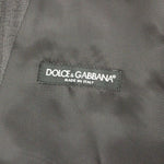 Dolce & Gabbana Striped Uld Single Breasted Vest