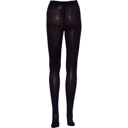 Dolce & Gabbana Violet Nylon Tights Stocking Pantyhose Socks