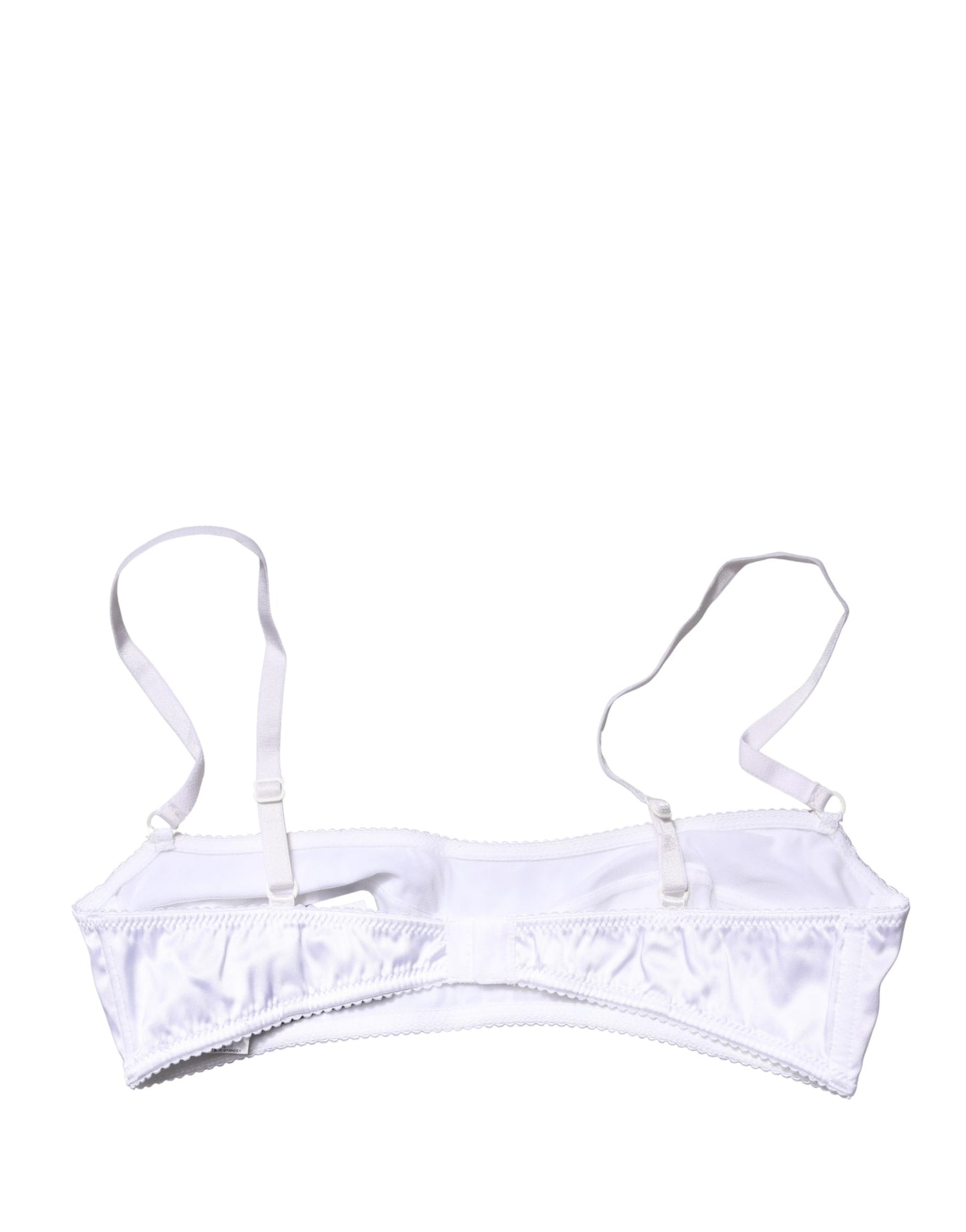 Dolce & Gabbana White Semi-Pad Underwire Balconette Bra Underwear