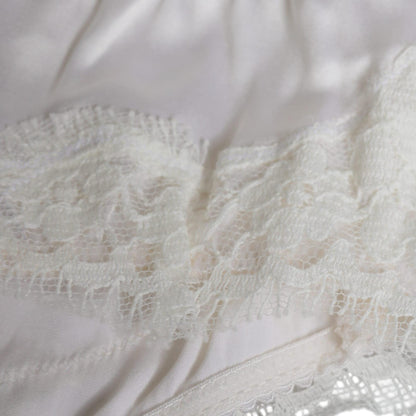 Dolce & Gabbana White Silk Women's Underwear Set