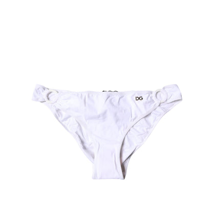 Dolce & Gabbana White Women's Bikini Bottom