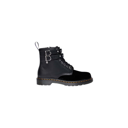 Dr. Martens Black Leather Lace-Up Boots
