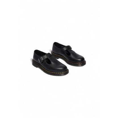 Dr. Martens Black Leather Platform Pumps