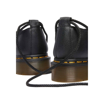 Dr. Martens Black Leather Platform Pumps