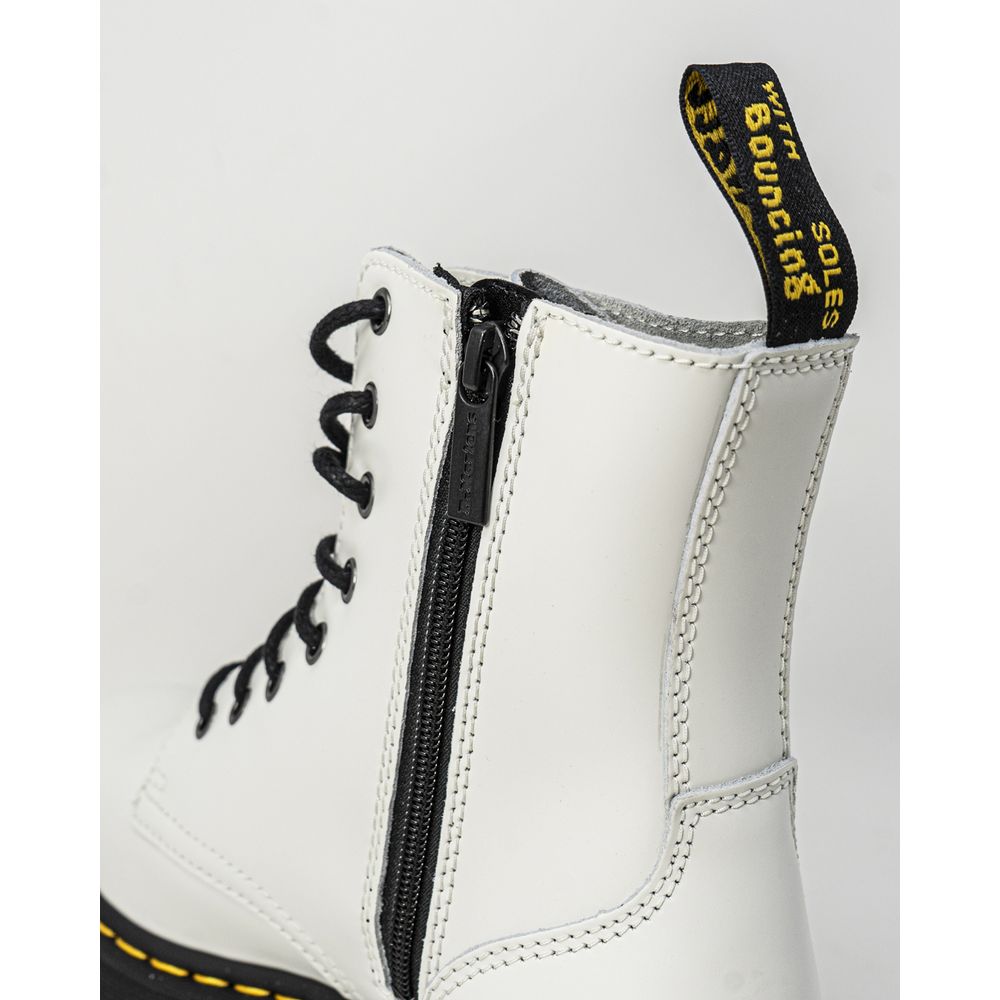 Dr. Martens White Leather Boot-Modeoutlet