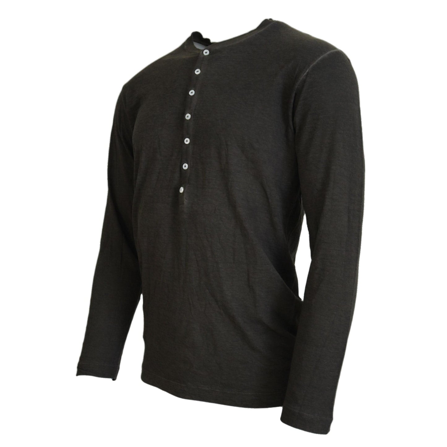 Dsquared² Gray Cotton Linen Long Sleeves Pullover Sweater