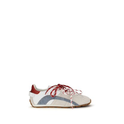 Dsquared² Multicolor Calf Leather Bos Taurus Low Top Sneakers