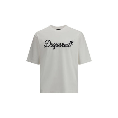 Dsquared² White Cotton T-Shirt