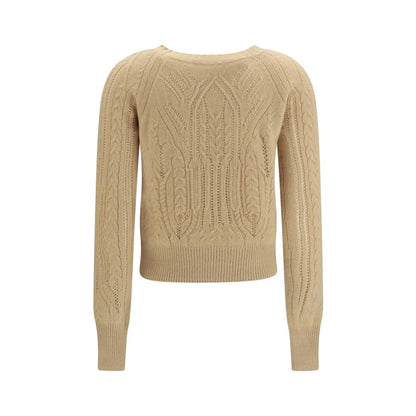 Ermanno Scervino Beige Cashmere Sweater
