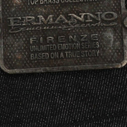Ermanno Scervino Black Slim Jeans Denim Pants Skinny Leg Stretch
