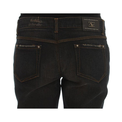 Ermanno Scervino Blue Wash Cotton Boyfriend Jeans