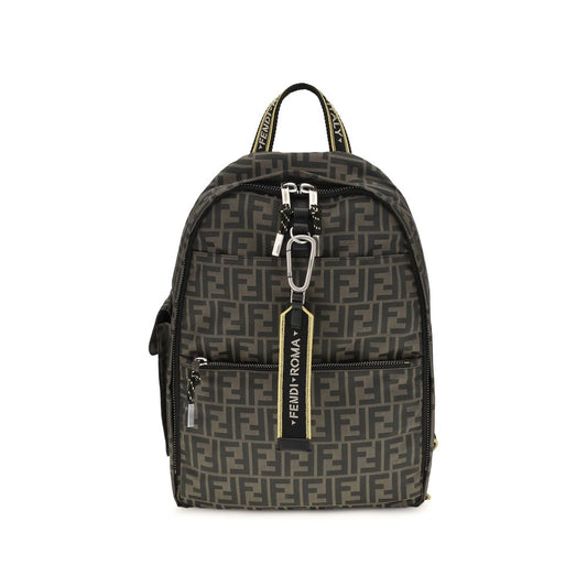 Fendi FE7VZ096B12NF1PR4BB brun rygsæk i polyester