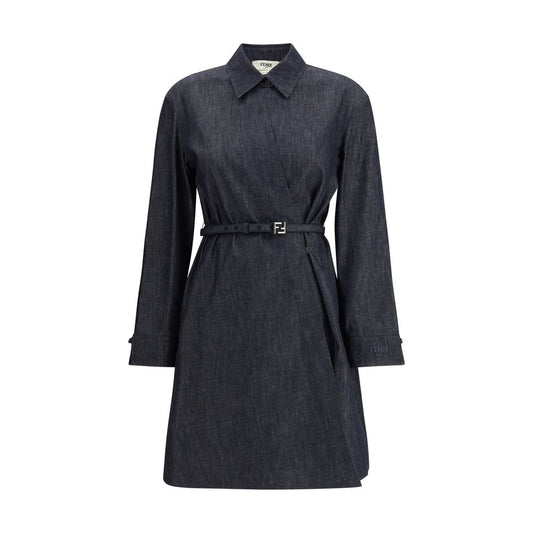 Fendi Chambray Dress