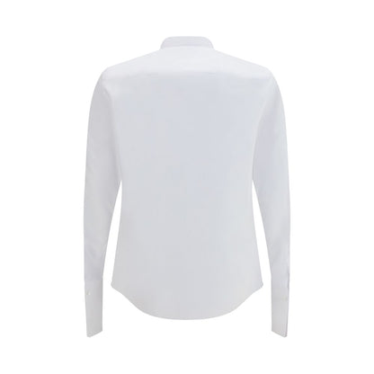 Fendi White Cotton Dress Shirt