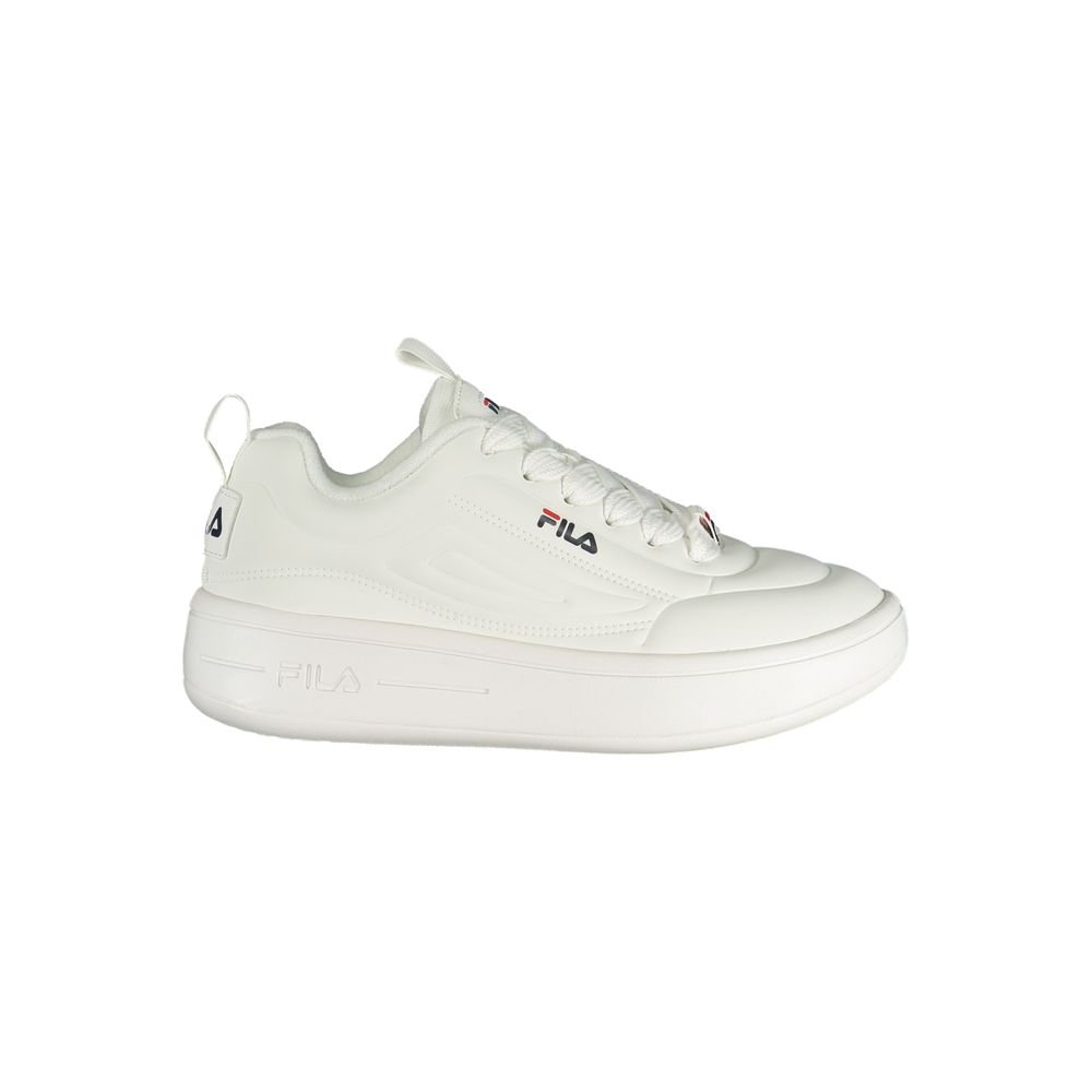 Fila Bianco Polyurethane Women Sneaker