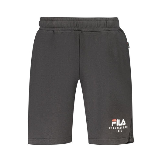 Fila Black Cotton Men's Pants
