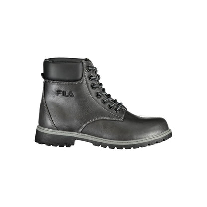 Fila Black Polyurethane Women Ankle Boot